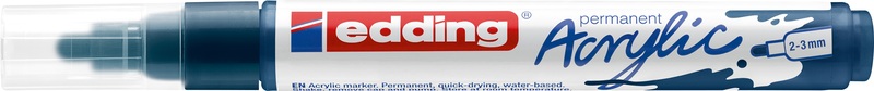 edding, edding Acrylmarker 5100, elegant midnight, Edding Acrylmarker 5100, 2-3mm, elegant midnight, 5100-933