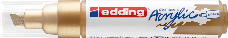edding, EDDING Acrylmarker 5000 5-10mm 5000-924 reichgold sdm, Edding Acrylmarker 5000, 5-10mm, reichgold sdm, 5000-924