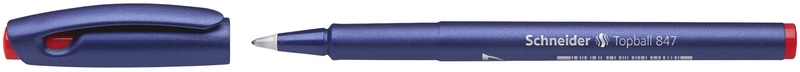 Schneider, SCHNEIDER Tintenroller 847 0.5mm 8472 rot, Schneider Tintenroller 847, 0.5mm, rot, 8472