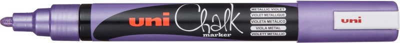 uni-ball, UNI-BALL Chalk Marker 1.8-2.5mm PWE-5M METALLIC VIOLET Metallic violet