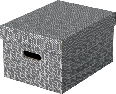 Esselte, ESSELTE Aufbewahrungsboxen Home M 628283 365x265x205mm, grau 3 Stk, ESSELTE Aufbewahrungsboxen Home M 628283 365x265x205mm, grau 3 Stk