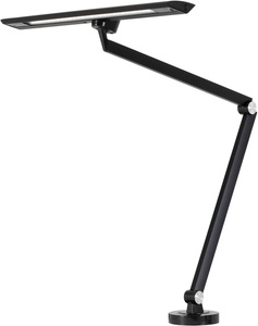 Hansa, HANSA Tischleuchte LED Zirkon 41-5010.718 dimmbar, schwarz, Klemmfuss, Hansa Tischleuchte LED Zirkon, dimmbar, schwarz, Klemmfuss, 41-5010.718