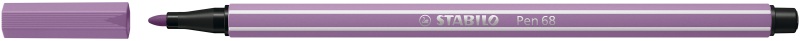 Stabilo,  Stabilo Pen 68, 1.0mm, grau violett, Fasermaler, 68/62 