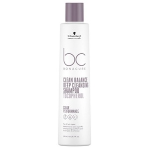 undefined, Schwarzkopf Bonacure Clean Balance Deep Cleansing Shampoo 250ml, Schwarzkopf Professional BC Bonacure Clean Balance Deep Cleansing Shampoo - 250ml