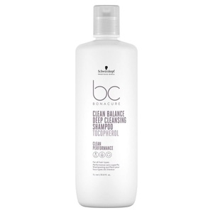 undefined, Schwarzkopf Bonacure Clean Balance Deep Cleansing Shampoo 1000ml, Schwarzkopf Professional BC Bonacure Clean Balance Deep Cleansing Shampoo - 1000ml