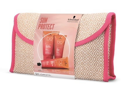 Schwarzkopf, BC Sun Protect - Travel Kit, Schwarzkopf BC Sun Pouch 22 100 + 75 + 100 ml