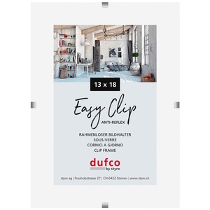 dufco, DUFCO Cliprahmen (ohne Rahmen) 1420.41001 13x18cm, DUFCO Cliprahmen (ohne Rahmen) 1420.41001 13x18cm