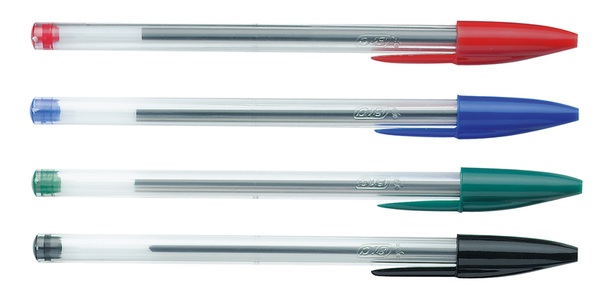 Bic, BIC Kugelschreiber Cristal® Original 0,4mm schwarz, 10er Set, BIC Kugelschreiber Cristal 830864 schwarz, 10 Stück
