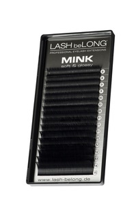 LASH beLONG, LASH beLONG MINK LASHES C-Curl Mix-Box schwarz/glossig