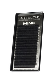 LASH beLONG, LASH beLONG MINK LASHES C-Curl schwarz/glossig