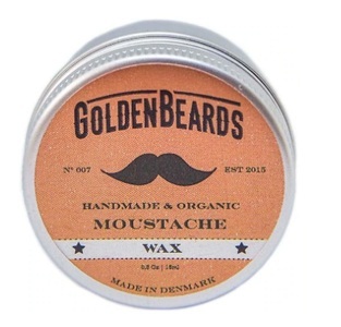 Herba, Golden Beards Mustache Wax, 15ml, Golden Beards Mustache Wax, 15ml