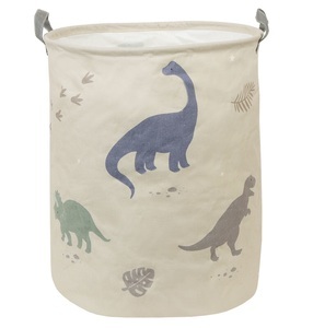 ALLC, ALLC Aufbewahrungskorb STBADI11 Dinosaurs, Aufbewahrungskorb DINOSAURS in beige