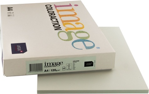 Image Coloraction, Image Coloraction Kopierpapier, Iceland, A4, 120g, grau, 159.887, (250 Blatt), IMAGE COLORACTION Kopierpapier Iceland A4 159.887 120g grau 250 Blatt