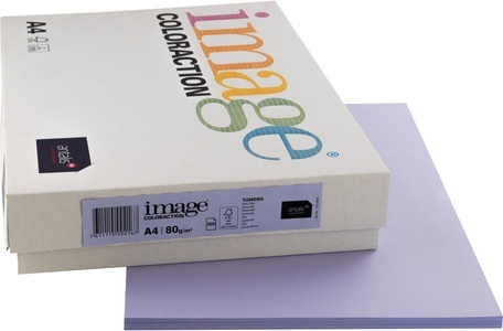 Image Coloraction, Image Coloraction Kopierpapier, Tundra, A4, 80g, lavendel, 159.859, (500 Blatt), IMAGE COLORACTION Kopierpapier Tundra A4 159.859 80g, lavendel 500 Blatt