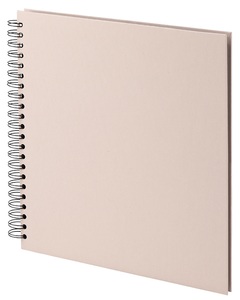 undefined, Rössler Soho Fotoalbum Beige, Schwarz 60 Blätter, Rössler Fotoalbum S.O.H.O. Powder, 29 x 29 cm Altrosa