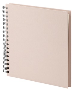 undefined, Rössler Soho Fotoalbum Beige 60 Blätter, RÖSSLER Fotoalbum 1329452586 23x23cm, powder/offwhite