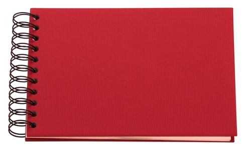 undefined, Rössler S.O.H.O. Fotoalbum Rot 40 Blätter Spiralbindung, RÖSSLER Fotoalbum 1329452361 19.5x14.5cm, rot/off-white
