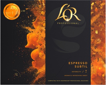 L'OR, L'OR Pads Espresso Subtil 4029936 50 Stück, L'OR Pads Espresso Subtil 4029936 50 Stück
