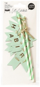 Micasa, Torten Topper BIRTHDAY, Micasa, I AM CREATIVE Torten Topper,Birthday 19.5cm 6010.941 mint