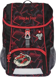 STEP BY STEP, STEP BY STEP Rucksack-Set KID 213360 Ninja Yuma, Step by Step - KiGa Rucksack-Set 3tlg, 35X26X17CM, Rot