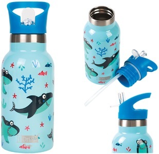 I-DRINK, I-DRINK KIDS Trinkflasche 350ml ID0506 Shark, I-DRINK KIDS Trinkflasche 350ml ID0506 Shark