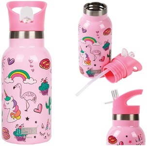 I-DRINK, I-DRINK KIDS Trinkflasche 350ml ID0508 Unicorn, I-DRINK KIDS Trinkflasche 350ml ID0508 Unicorn