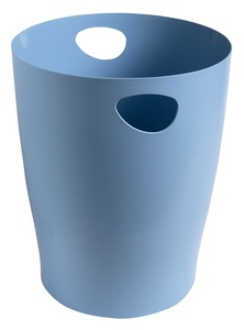 Exacompta, EXACOMPTA Papierkorb Ecobin BeeBlue 15 l 45309D hellblau, EXACOMPTA Papierkorb Ecobin BeeBlue 15 l 45309D hellblau