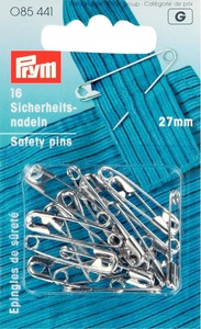 Prym -  Sicherheitsnadel Nr. 0, 27 mm, 16 Stück