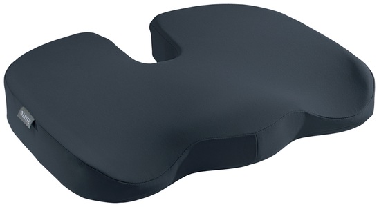 Leitz, Leitz Ergo Cosy Ergonomisches Sitzkissen 5284 Schaumstoff Waschbar 455 x 75 x 355 mm Grau, Leitz Sitzkissen 52840089 Ergo Cosy 1 St.
