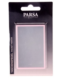 Parsa, Parsa Taschenspiegel Rechteck, rosa, Parsa Taschenspiegel Rechteck, rosa