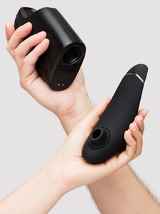 Arcwave, Toy-Set ?Pleasure Pair? mit Arcwave-Masturbator Ion und Womanizer Premium 2, Womanizer X Arcwave Paarset Premium 2 & Ion, Schwarz - Amorana