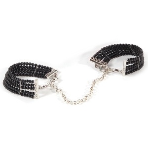 bijoux indiscrets, Plaisir Nacre Cuffs, Plaisir Nacre Black