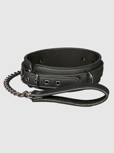 EasyToys, Collar & Lead Set, Fetisch-Halsband mit Leine