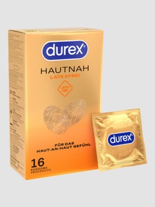 Durex Hautnah Latexfrei für das Haut-an-Haut Gefühl, 16 Stück - Amorana