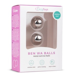 EasyToys, Ben Wa Balls, Easytoys Ben Wa Balls Liebeskugeln, Fortgeschritten, Silber - Amorana