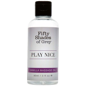 Fifty Shades Collection (all), Play Nice Vanille Massageöl | Fifty Shades Collection, Fifty Shades of Grey Play Nice Vanilla Massage Oil (90ml)