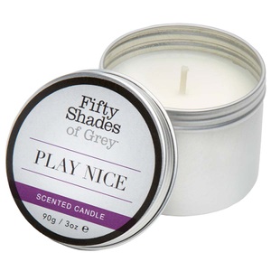 Fifty Shades Collection (all), Play Nice Vanillekerze Schwarz | Fifty Shades Collection, Massagekerze ?Play Nice Vanilla Candle?