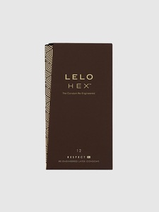 Lelo, HEX Respect XL, LELO Hex Condoms Respect XL 12 Pack