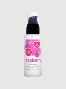 Lovehoney, Lovehoney Raspberry Lubricant 100ml, Lovehoney Raspberry Gleitgel Mit Geschmack - Amorana