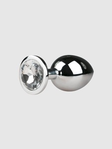 EasyToys, Metal Plug mit Kristall, Anal Plug mit Kristall