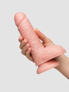 King Cock, König Penis Mit Kugeln | King Cock, King Cock Dildo Im Realistischen Design Mit Hoden Und Saugnapf, Flesh Pink - Amorana