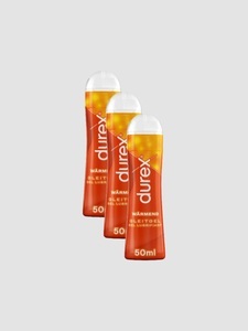 Durex, Durex - Play Warming - Gleitgel, Durex Play Warming Sparpaket (3 X 50ml) Wasserbasiertes Gleitgel - Amorana