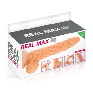 Real Body, Real Max, Real-body Real Max Realistischer Dildo, Anfängergeeignet, Nude - Amorana