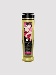 Shunga, Erotic Massage Oil, Shunga Amour Massageöl, Lotus Blüte, Transparent, 240 Ml - Amorana
