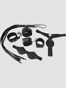 Vegan Fetish, Vegan Bondage Set, Vegan-fetish Vegan Bondage Set Bondage, Anfängergeeignet, Schwarz - Amorana