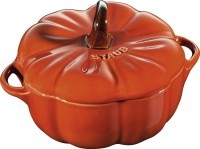 STAUB, Staub-Staub Petite Pumpkin Cocotte 0.47 L, Cinnamon, Cocotte 12cm, Kürbis, Zimt, Keramik 0.5l