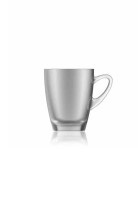 rastal, 6er Set Kenia Glas Henkelbecher breit satiniert 31cl, 6er Set Kenia Glas Henkelbecher breit satiniert 31cl