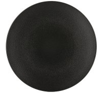 Revol, Revol - Teller Equinoxe Ø28 cm - Schwarz, Equinoxe Speiseteller, Ø28cm, H:3.3cm, schwarz