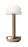 undefined, Humble - Tischlampe Two, Gold - Gold, Two Tischlampe frosted 21.2x8.8cm gold