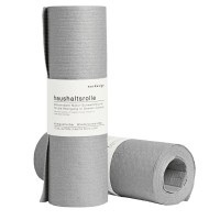 nordesign, 12 Stk. Haushaltsrolle, grau, 12 Stk. Haushaltsrolle, grau